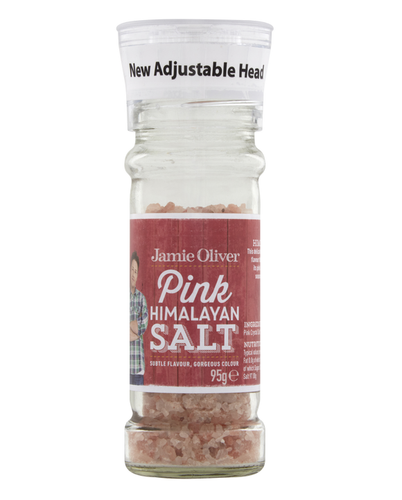 Jamie Oliver Pink Himalayan Salt Grinder (95g)