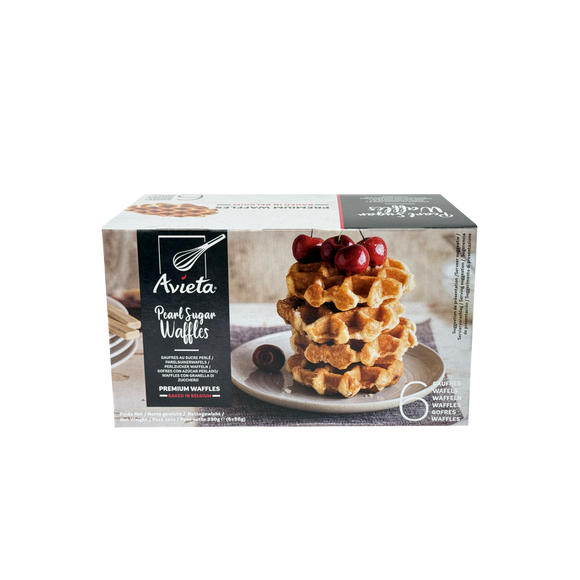 Avieta Belgian Pearl Sugar Waffles (6 Waffles, Individually Packed, 300g)