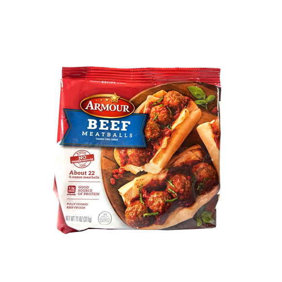 US Armour Beef Meatballs 311g