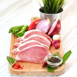 US Grain Fed Pork Loin Steak Boneless 400g